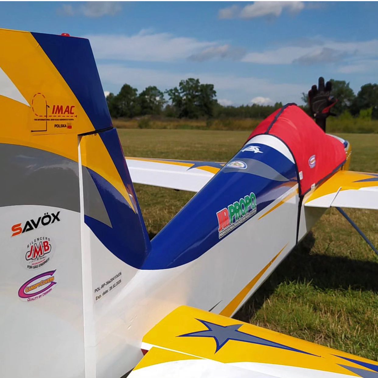 @szenojek IMAC Poland ๐ต๐ฑ @CanopyCover.RC #CanopyCover #KAMAero #QualityByDesign #TailoredMade #HandMade #ScaleAerobatics #IamIMAC
