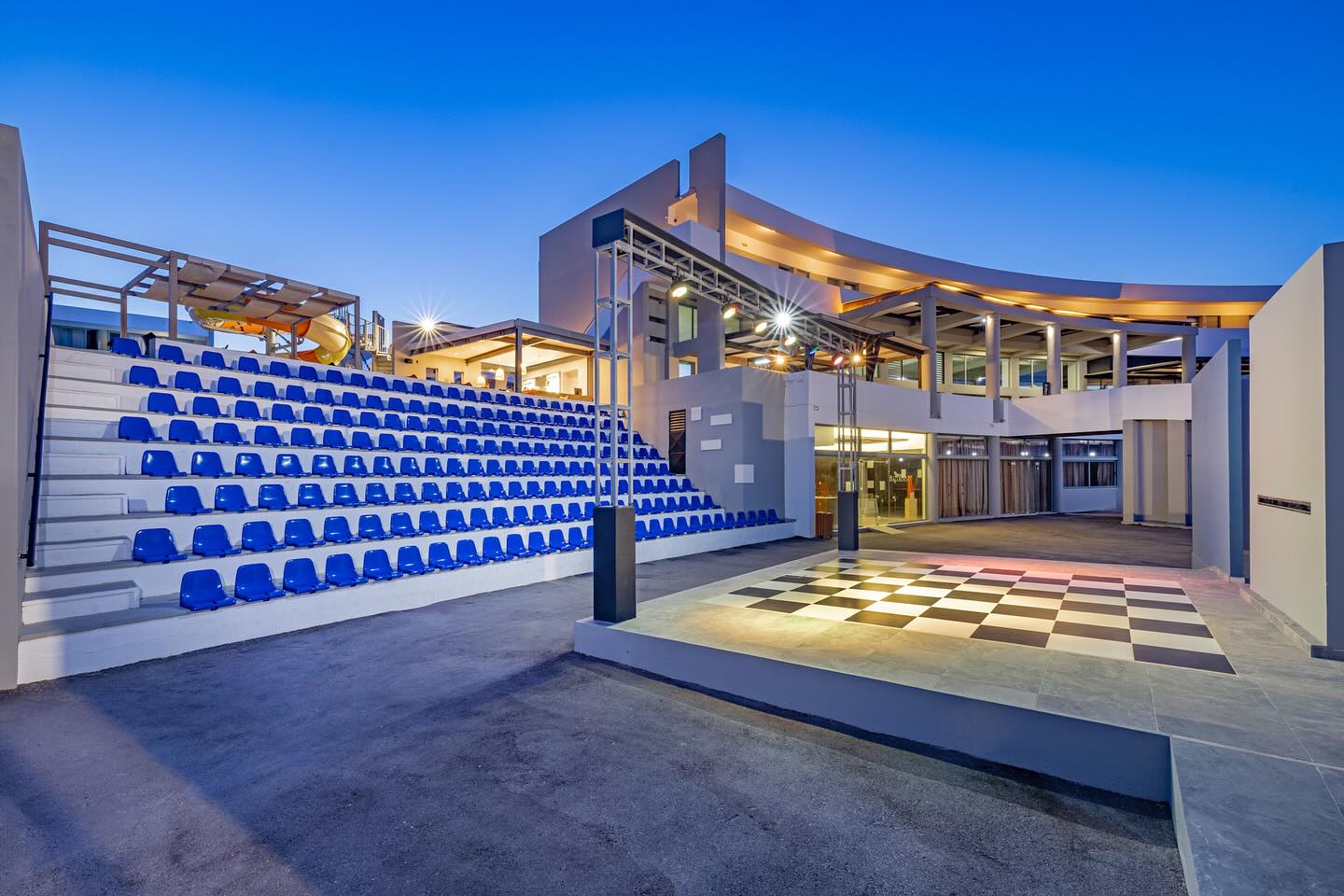 Discover endless fun and activities in our amphitheater. Our resort offers animated events and performances that promise to fill your days with joy and laughter. Join the excitement and create cherished memories with us! 🎉🎭
#virginia_family_resort #rhodes #greece #summer2023 #season2023 #hotelanimation #animationteam❤️ #amphitheatre #events #resortarchitecture #resortlife #summerfun #familyvacation #GreekResortEscape #hotelsingreece