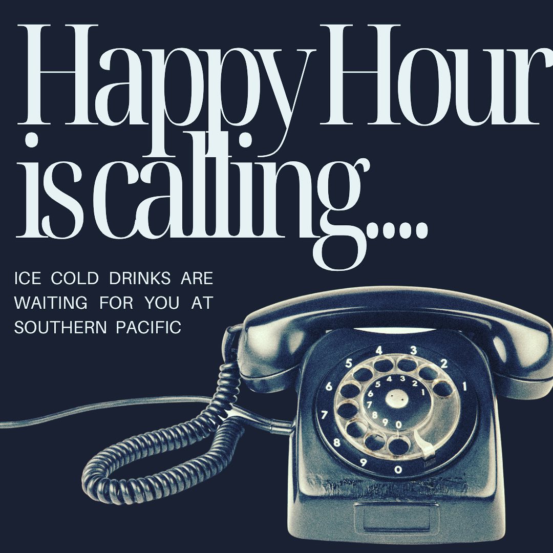 📞 ☎️ Start your lunch hour with us and cancel the rest of your afternoon meetings while you’re at it. 📞 ☎️