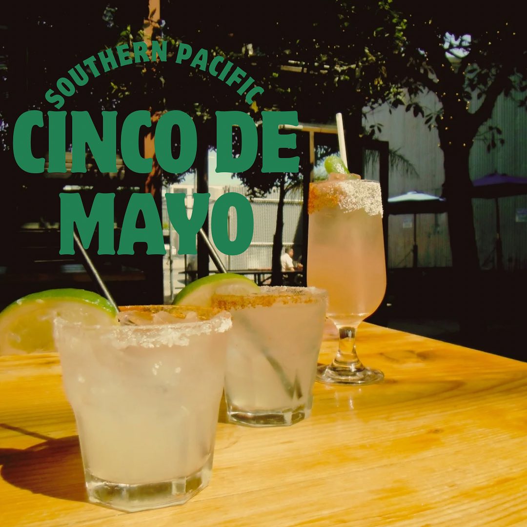Tequila. And Tacos. And Nachos. And Tequila.
Cinco Weekend at SoPac. Fiesta Now. Siesta Later.