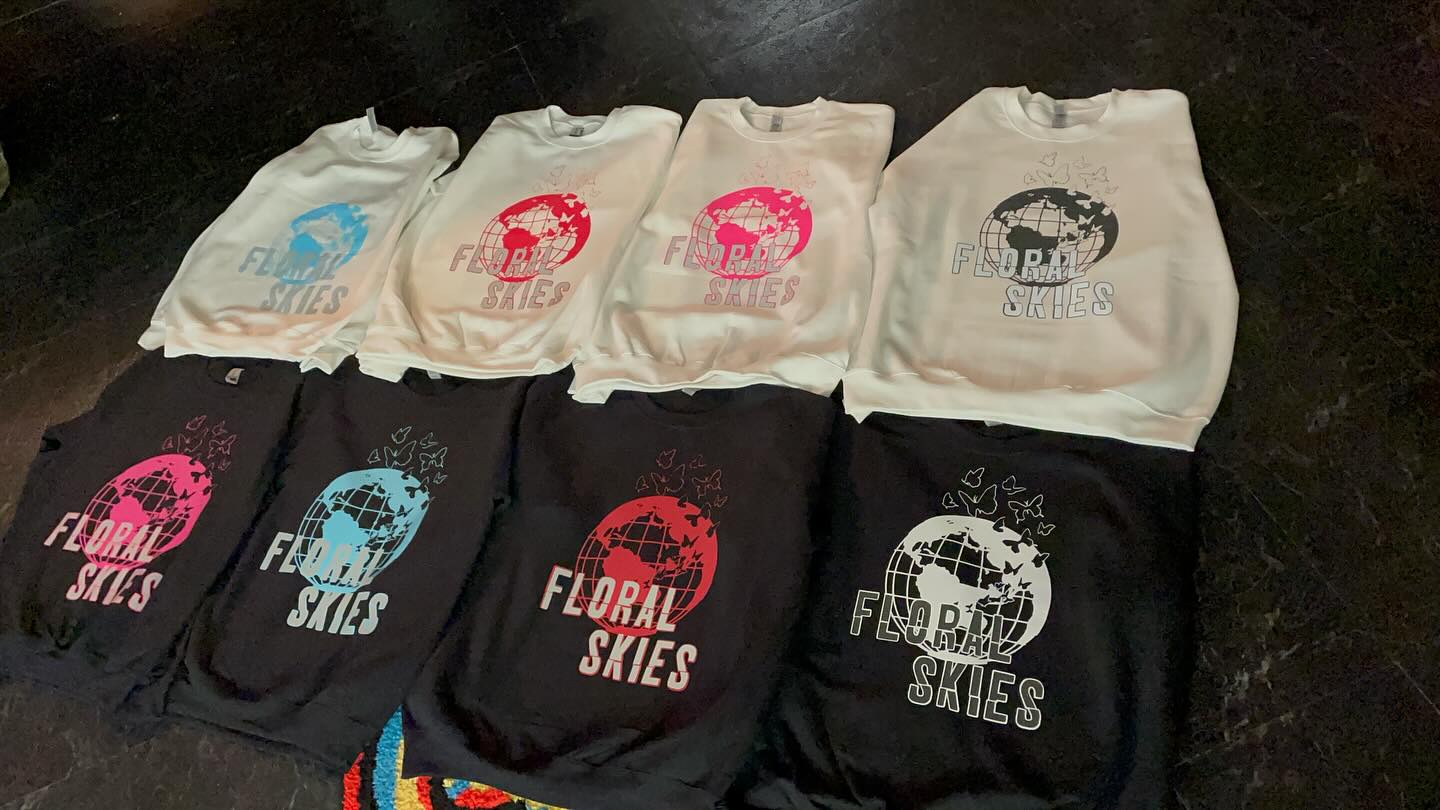 March 25, 2024, Light up the night with our Floral Skies sweaters 💫 Each piece is a canvas of nocturnal charm and daytime dreams. Shine in your own style from dusk till dawn. #FloralSkiesCollection #GlowYourOwnWay #fyp #floralskies #clothingbrand #spring