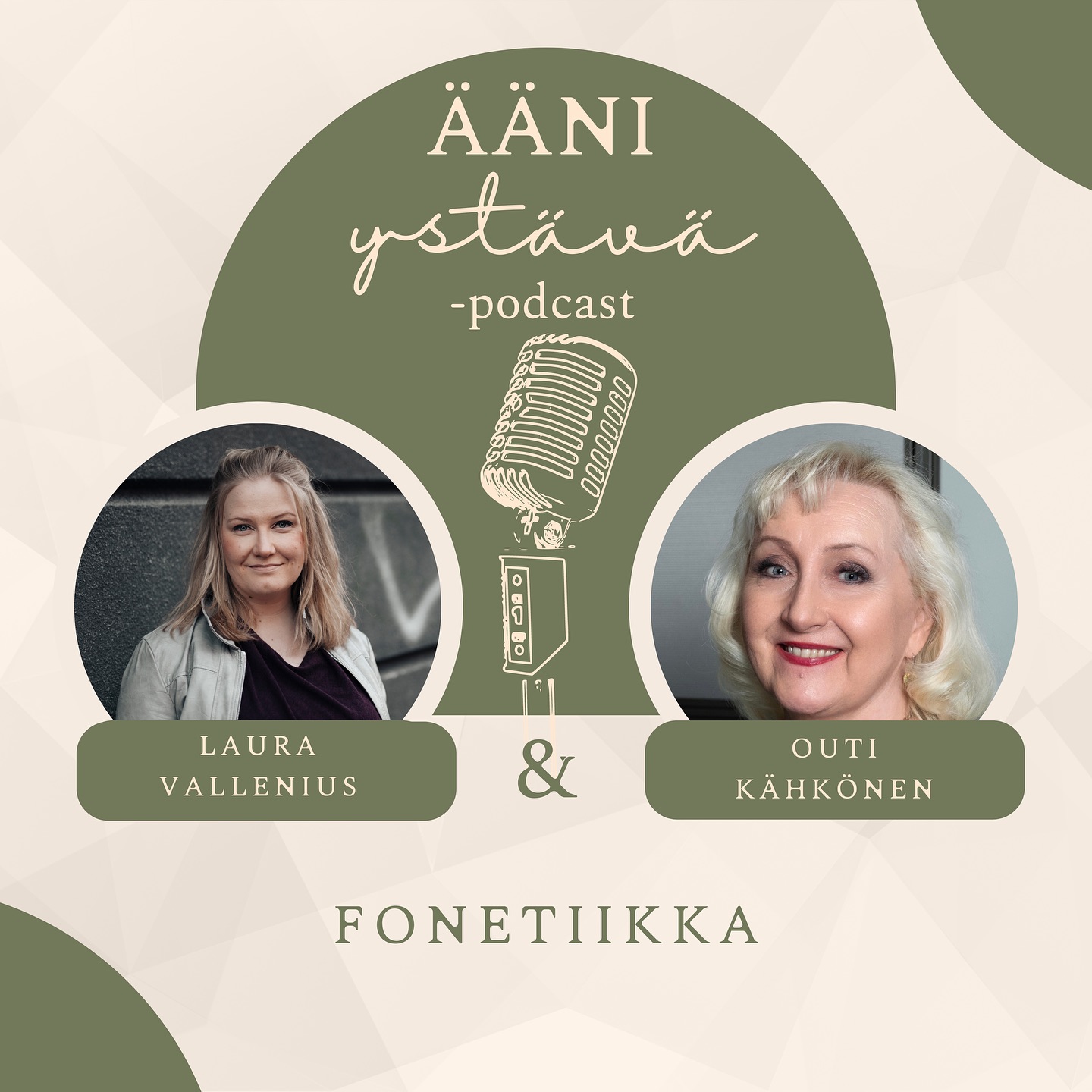 Tämän viikon Ääniystävä-podcastissa sukelletaan laulupedagogian konkarin, Outi Kähkösen @outi.kahkonen kanssa monipuolisesti äänen syövereihin. Keskustelemme mm. fonetiikasta, artikulaatiosta, kielen toiminnasta – mikä niissä on keskeistä?
Outi on toiminut jo yli 30 vuoden ajan Sibelius-Akatemian laulumusiikin osastolla laulutaiteen opettajana ja laulupedagogian vastuuopettajana. Lisäksi hän on aktiivisesti ollut kehittämässä Laulupedagogit ry:n toimintaa ja ollut EVTA:n eli European Voice Teachers Association:in puheenjohtajana.
Ottakaahan kuunteluun 😍