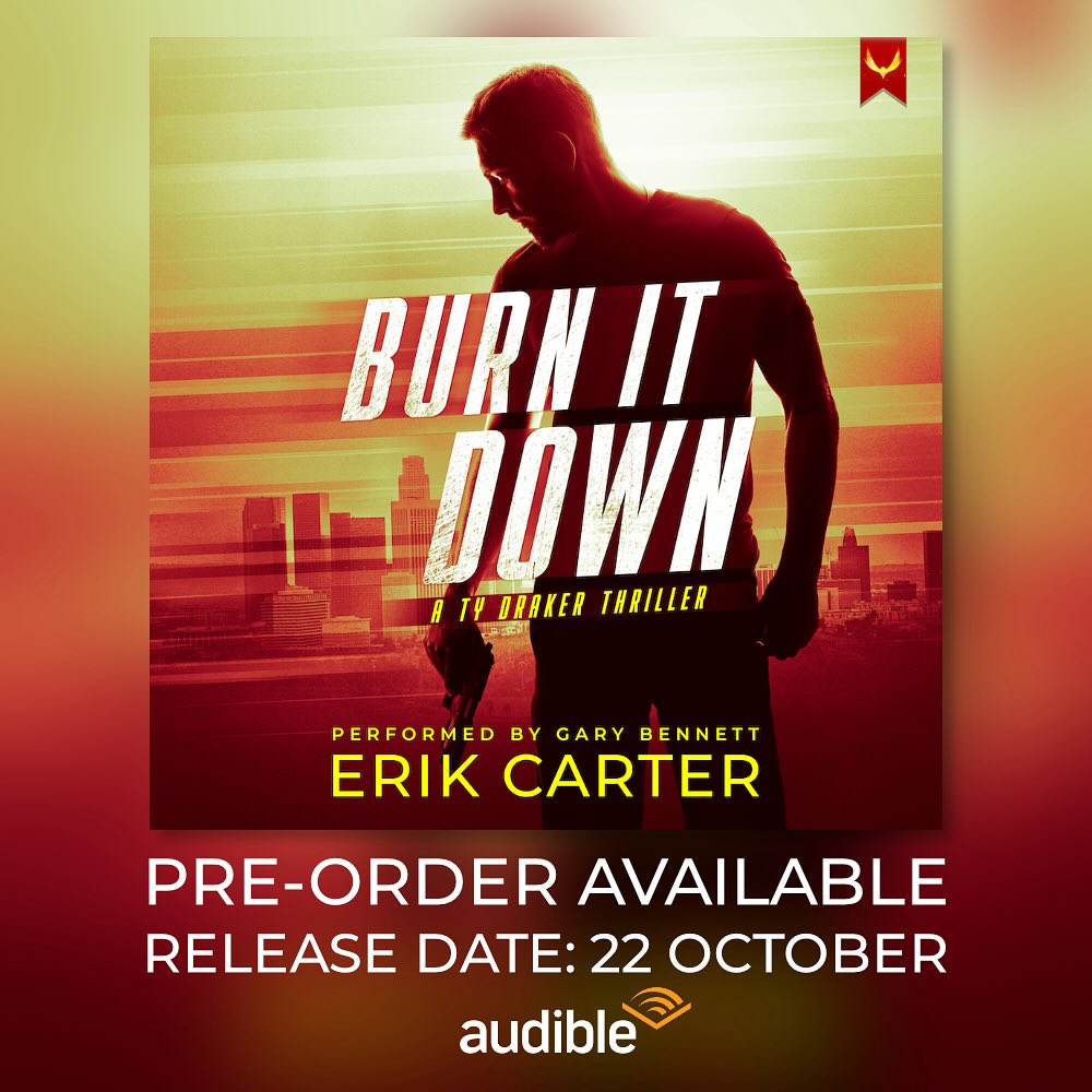I’m excited to announce that the Audible version of Burn It Down—Book 1 in the Ty Draker series—is available for pre-order!
Publication date: 22 October.
Like the Silence Jones series, the Ty Draker series audio versions are narrated by the immensely talented Gary Bennett @theactualgcb. I’ve heard what Gary’s done with the new series, and let me tell you—it’s mind-boggling. He captures the grit, tension, and intensity of Ty Draker’s world in a way that’s both electrifying and authentic.
Pre-order your Audible copy of the first full-length Ty Draker book, Burn It Down, today. Don’t miss out! Click the link below.
https://www.audible.com/pd/Burn-It-Down-Audiobook/B0DH9521JP
#Audible #audibook #thrillers #actionthriller #newbook #bookstagram #reading #audiophile