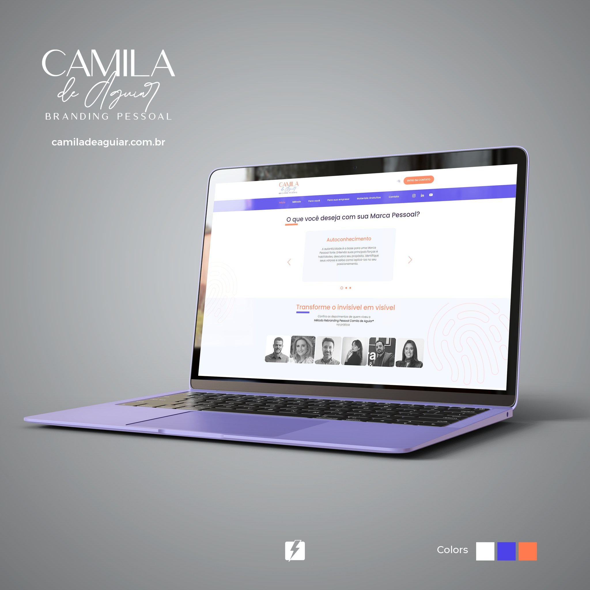 A fundadora do Método Rebranding Pessoal, Camila de Aguiar @camiladeaguiar_ acaba de confiar a equipe Site Relâmpago o desenvolvimento do seu novo site. Confira em www.camiladeaguiar.com.br
#rebranding #site #siterelampago #branding #marca #marcapessoal