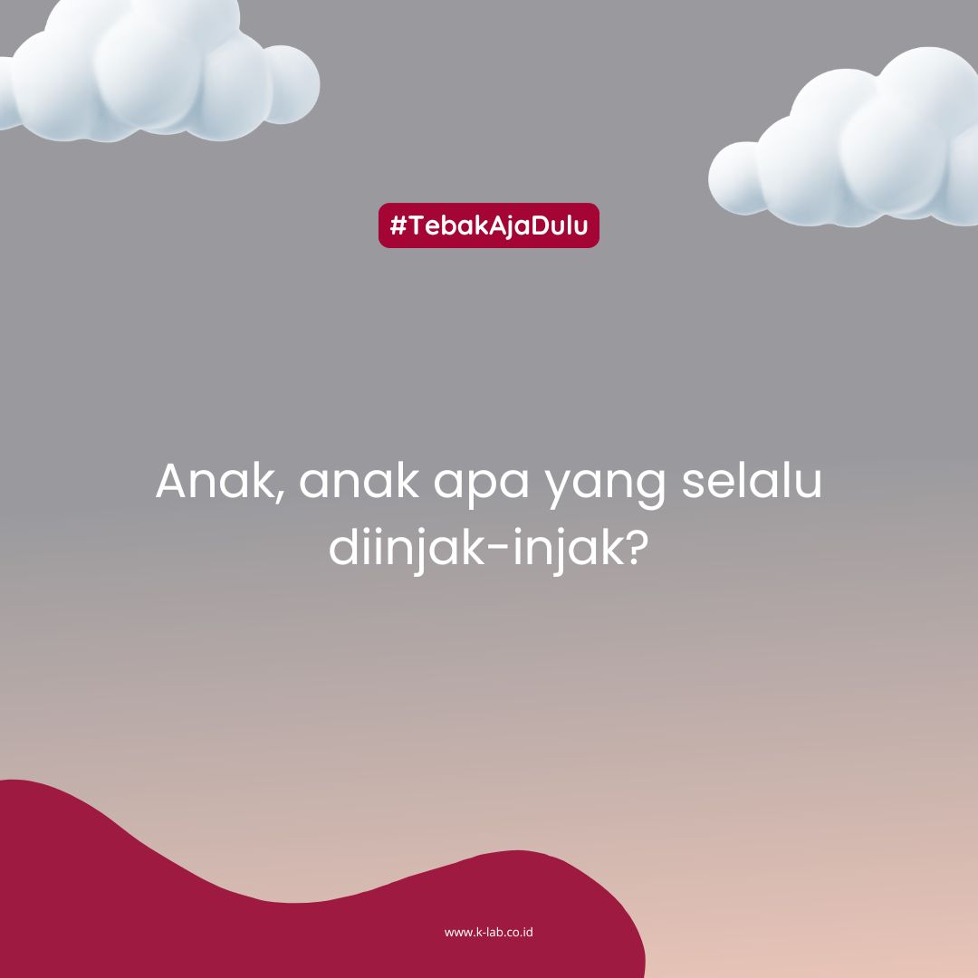 #TebakAjaDulu dan tulis jawaban kamu di kolom komentar ya 👇😁