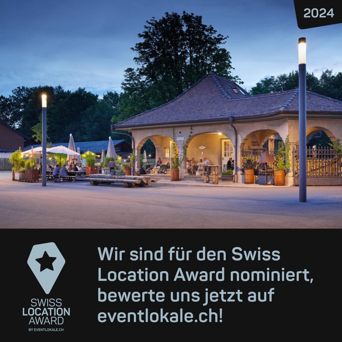 Swiss Location Award 2024
Wir sind für den erneut für den „Swiss Loaction Award“ von @eventlokale.ch nominiert!🙌
Wir würden uns sehr freuen, wenn du für uns abstimmst!🙌🏆
Abstimmen könnt ihr unter folgendem Link(auch in der Story & Bio👆)!
https://eventlokale.ch/41422/sla
Vielen Dank für eure Mithilfe und die tollen Bewertungen😉😃!
#freibankbern
#wankdorfcity
#swisslocationaward
#swisslocationaward24
#sla24
#eventlokale
#event
#eatlocal
#drinklocal
#eventbern
#lieberinbärn