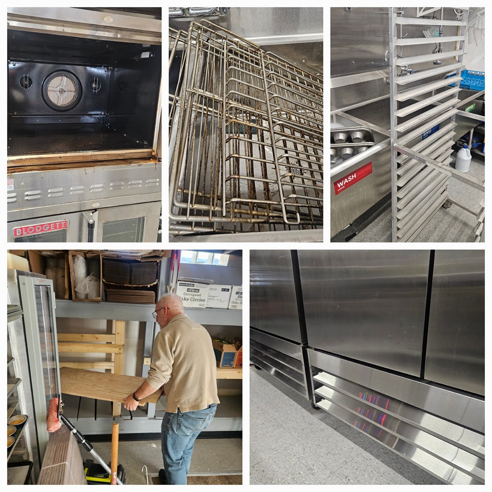 Just wanted to remind everyone we are closed this weekend! We've spent the week fulfilling orders due earlier in the week and then deep cleaning the kitchen. There's so much that goes into maintaining the bakery and it's a lot to keep up with. Just about anytime we take a weekend off, we take the opportunity to do a "top down" deep clean that goes above and beyond our maintenance cleaning (man can that cocoa powder travel 🤣) and maybe ask our handyman bestie to assist with projects that we've been wanting to get done. So now, our small and hardworking crew can enjoy a weekend off.
We'll be back to it next week and resume our regular operating hours on Friday, March 28th. This weekend our friends at @literatusbooksco have a girl scout cookie inspired coffee flight and next weekend, we'll be serving up a girl scout cookie themed menu. 💚
Thanks for your understanding and we look forward to serving you next week!