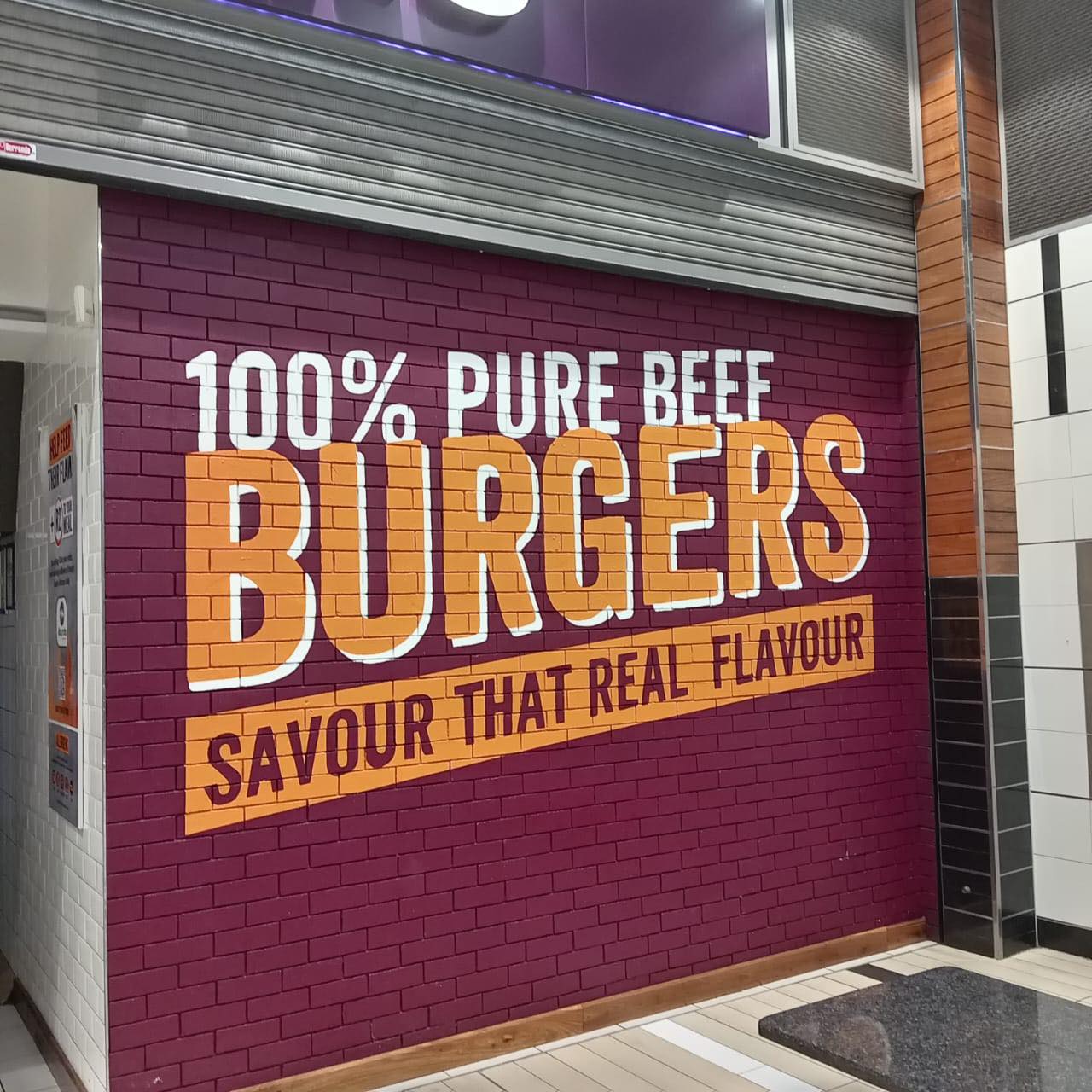 A lil' paint reresh for Steers Steers Mitchell's Plain 🍔🥤Liberty Promonade, Mitchells Plain .
.
.
.
.
.
#signwriting #sign #signpainting #signwriter #signage #1shotpaint #paint #painting #handdrawn #handlettering #handpainted #alwayshandpaint #lettering #typography #letterart #typographyinspired #casuallettering #script #type #cttype #letteringworkshop #capetown #capetownsignwriting