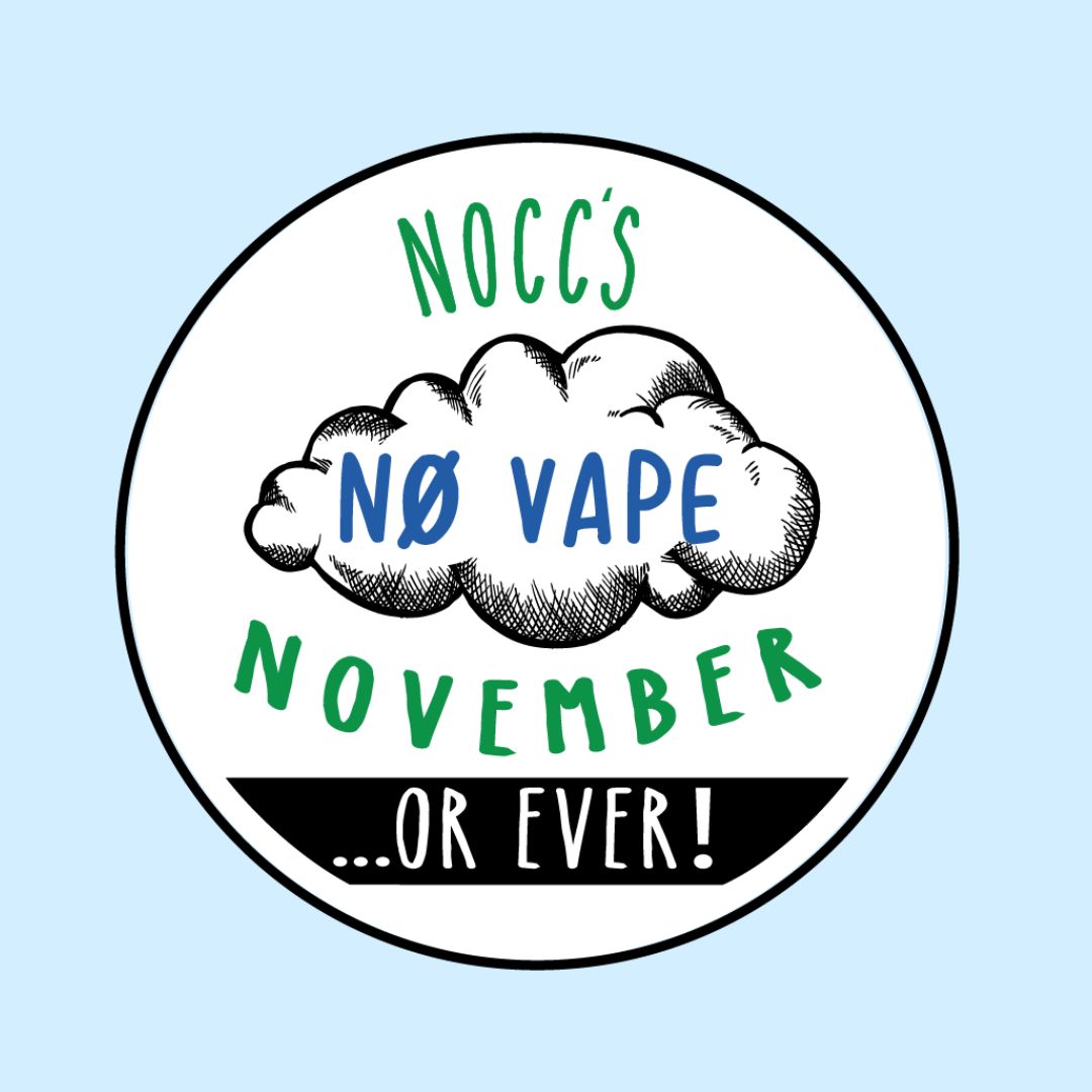 Today kicks off the start of No Vape November! Follow our page throughout the month to learn more about what vaping is, the risks associated with vaping, and the No Vape November activities we do with students. Here's to a great month of learning, sharing resources and support, and setting ourselves up for success by not vaping in November, OR EVER!
