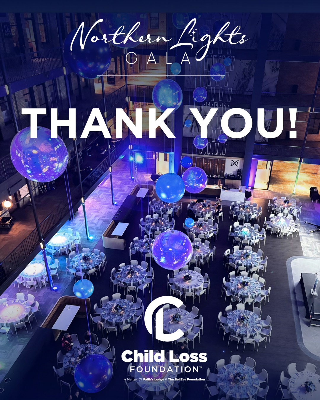 Our hearts are full. 💫
Thank you to all who joined us for the Northern Lights Gala — our first as The Child Loss Foundation. Because of your kindness and support, more families will find comfort, community, and hope after loss. If you’d still like to support, you can make a donation -- link in bio!
#northernlightsgala #childlossfoundation #gala