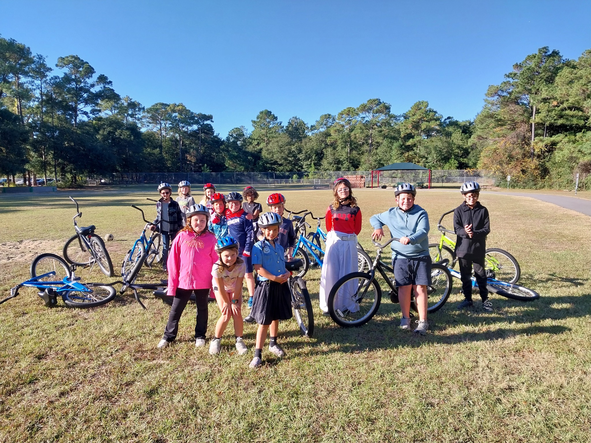 So happy to be participating in the White Oak Elementary School's Bike Club again for the 2025-2026 school year. Thanks Mr. Pearson!