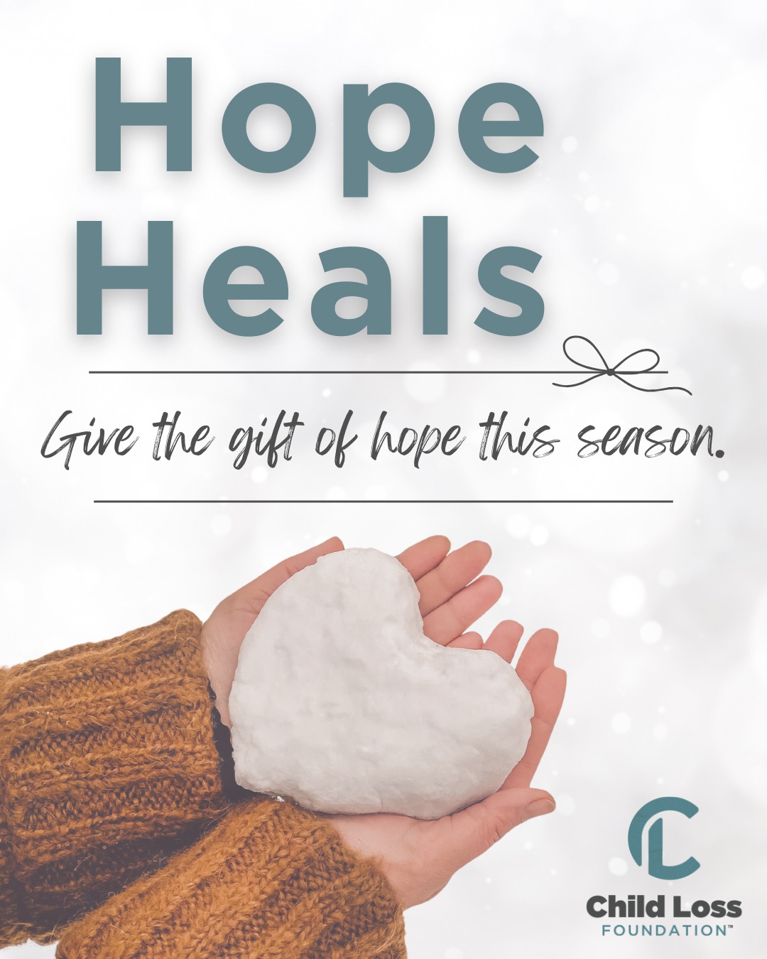 Hope Heals begins today.
Join us in lifting grieving parents with the support and compassion they need to face the hardest season of the year. Every gift brings hope.
Link to give in Bio.
#hopeheals2025 #endofyeargiving #mnnonprofit #childlossfoundation #griefsupport