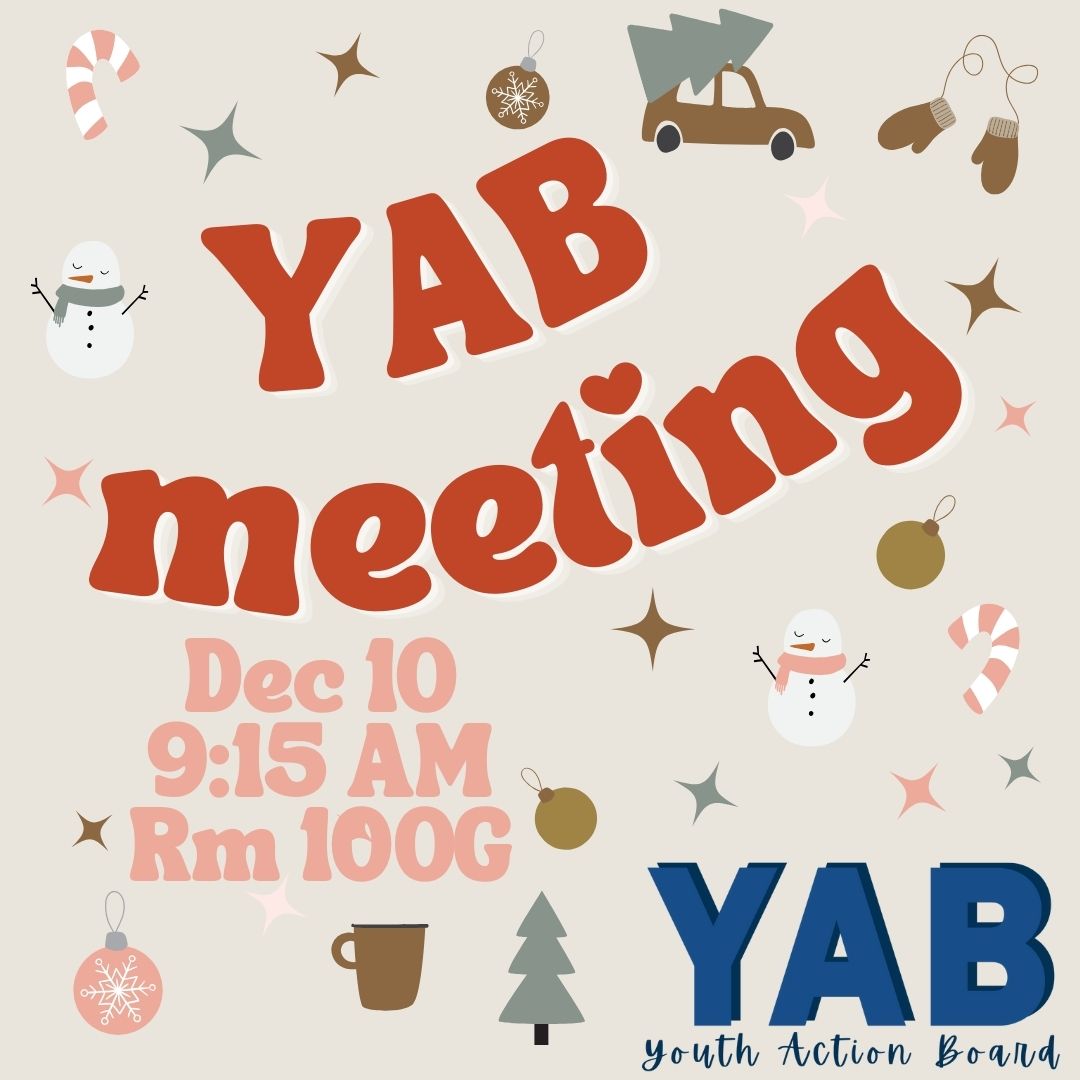 Oxford YAB has a meeting this Wednesday, December 10th!