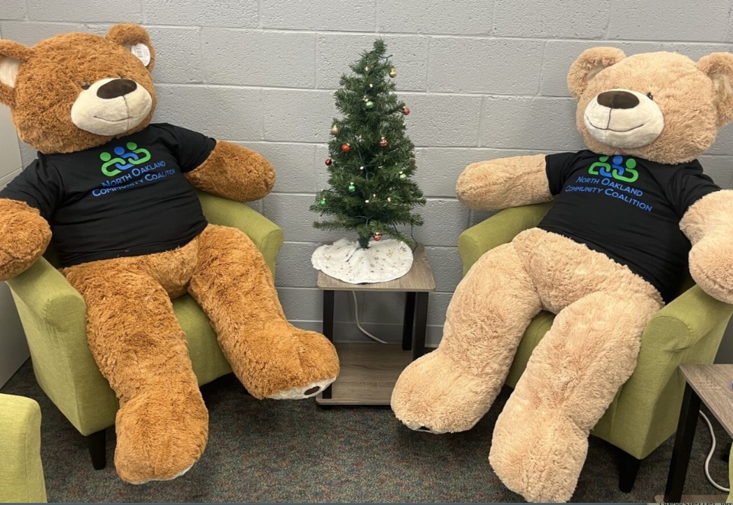 These bears are hard at work!
Next week, these bears will be helping us encourage students at Oxford Community Schools on Monday, 12/8 and Lake Orion Community Schools on Thursday, 12/11 to talk with their parents about prescription drug misuse and facts about fentanyl. One lucky student from each high school will even be able to take a bear home!
If you have an OHS or an LOHS high schooler, make sure to look out for texts asking to talk about prescription drug misuse and the risks of fentanyl--and maybe prepare for a new stuffed friend in your home! 🐻