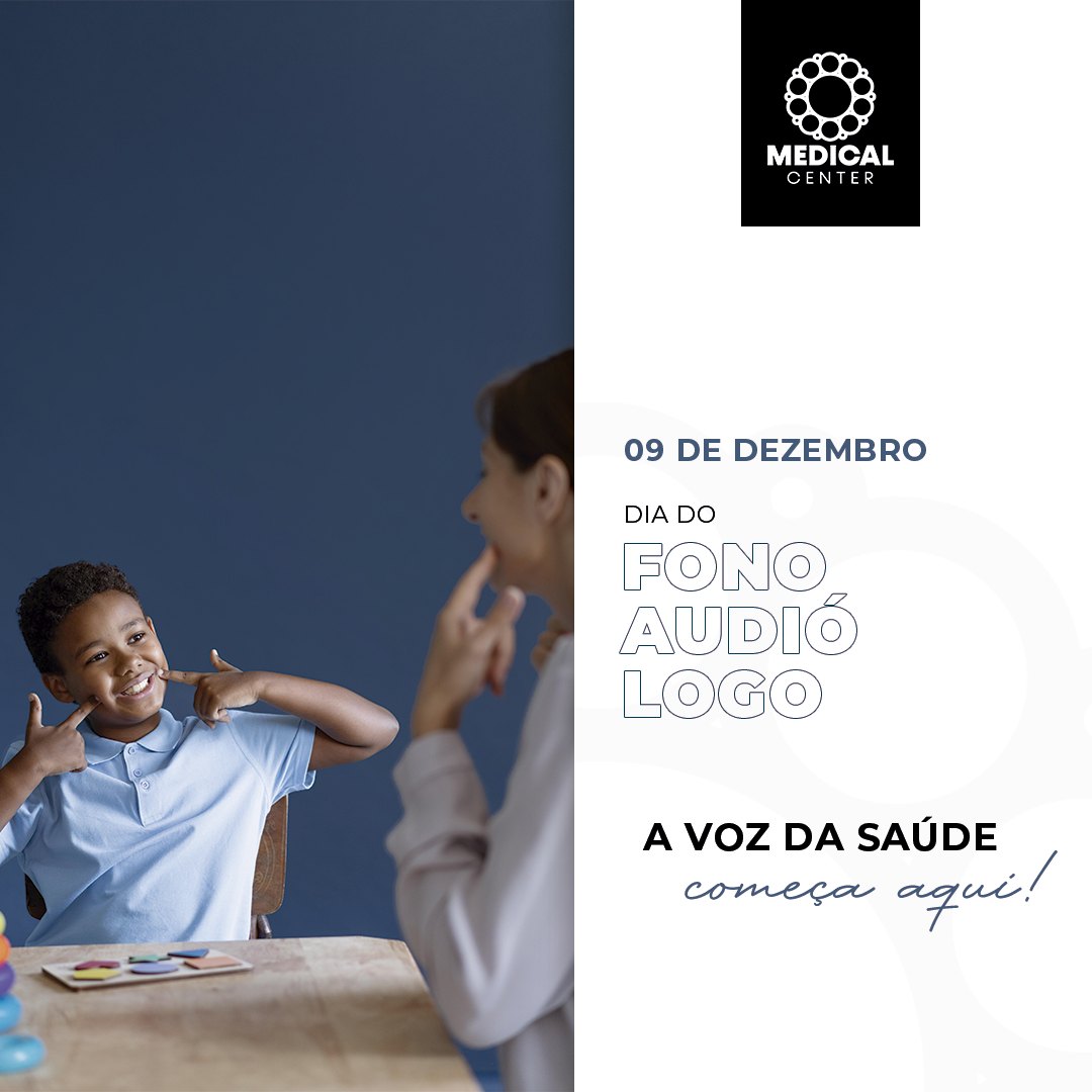 ✨ Hoje celebramos o Dia do Fonoaudiólogo!
Profissionais essenciais para a saúde da comunicação, da voz, da audição e da deglutição — áreas fundamentais para a nossa qualidade de vida.
No Medical Center, valorizamos quem dedica sua carreira a devolver autonomia, confiança e bem-estar aos pacientes.
A todos os fonoaudiólogos, o nosso muito obrigado! 💙
🎧 Cuidar da comunicação é cuidar de conexões.
👂 Cuidar da audição é cuidar de experiências.
🗣️ Cuidar da voz é cuidar da identidade.
Parabéns pelo compromisso diário com uma saúde mais humana!
#VemEstarBem na #MedicalCenter