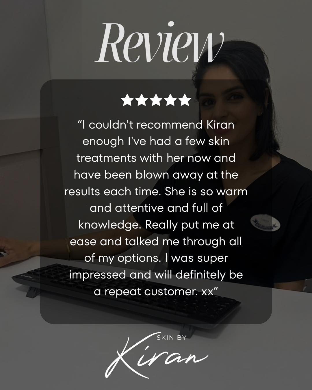 โจ Some Recent Reviews โจ
Iโm so grateful for the lovely feedback I continue to receive โ thank you to each and every client who has taken the time to leave a review. Your trust and kind words mean more than you know. ๐
๐
Iโll be taking on new clients from January
If youโre thinking about starting your skincare or aesthetics journey in the new year, now is the perfect time to book your consultation.
I canโt wait to welcome some new faces in 2026 โจ