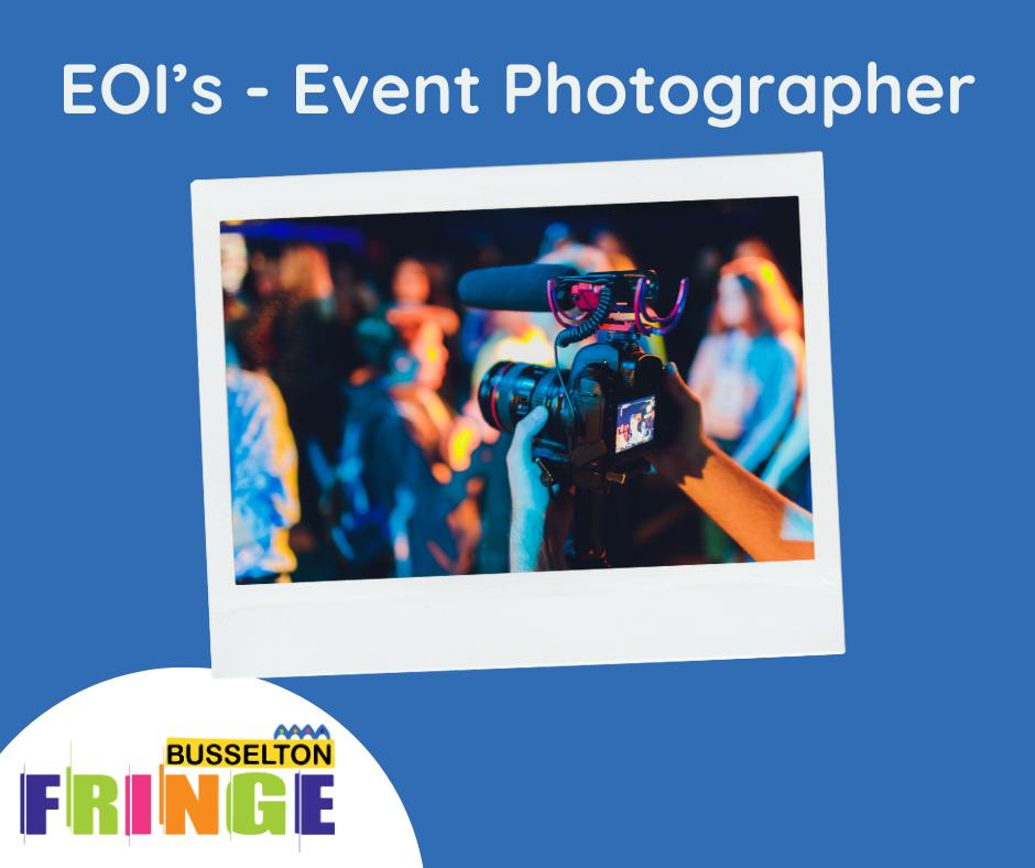 ๐๐๐ฅ๐ฅ ๐
๐จ๐ซ ๐๐ฏ๐๐ง๐ญ ๐๐ก๐จ๐ญ๐จ๐ ๐ซ๐๐ฉ๐ก๐๐ซ๐ฌ
21โ29 March
Lights. Colour. Chaos.
If youโve ever wanted to capture a festival thatโs bright, bold, and a little bit bonkers, this is your moment.
Weโre looking for event photographers to join the Fringe family for 2026.
Whether youโre
๐ธ building experience in event photography,
๐ธ already seasoned and looking for something with personality, or
๐ธ a content creator who loves fast-paced, vibrant storytellingโฆ
โwe want to hear from you.
Busselton Fringe is a small-town festival with a big heartbeat, and documenting it is part of how we champion the arts in regional WA.
Available for a variety of shows between 21โ29 March?
Get in touch with Festival Director Wendy with your interest + availability:
๐ฉ wendy@actingup.com.au
#BusseltonFringe #EventPhotography #RegionalArtsMatter #BrightBoldBonkers