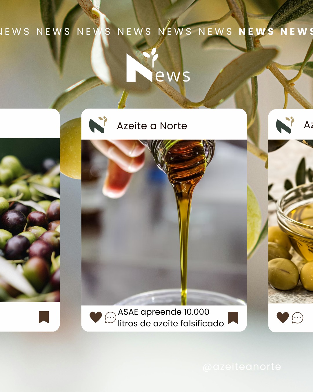 ⚠️ 10.000 litros de óleo vendido como azeite. Apanhados.
A ASAE realizou uma operação em Moimenta da Beira que confirmou o que muitos suspeitavam: azeite virgem vendido nas redes sociais por preços imbatíveis pode não ser azeite — pode ser simplesmente óleo alimentar com um rótulo falso. 🫒❌
10.000 litros apreendidos. Milhares de rótulos falsos. Três arguidos. 200 mil euros escondidos em silvas.
Não é ficção. É o que acontece quando escolhemos azeite pelo preço e não pela origem.
No Azeite a Norte defendemos uma outra forma de comprar: conhecer o produtor, visitar o olival, perceber o processo. É isso que garante que o que está na garrafa é mesmo o que diz no rótulo.
👉 Link na bio para saber como reconhecer azeite genuíno e encontrar produtores certificados em Trás-os-Montes e Alto Douro.
#AzeiteVirgem #FraudeAlimentar #ASAE #AzeiteAutêntico #AzeitePortugues #AzeiteANorte #TrásOsMontes #AltoDouro #Olivoturismo #ConsumidorInformado #AzeiteVirgemExtra #DOP #QualidadeAzeite #NortePortugal #OliveOil #TurismoGastronomico
