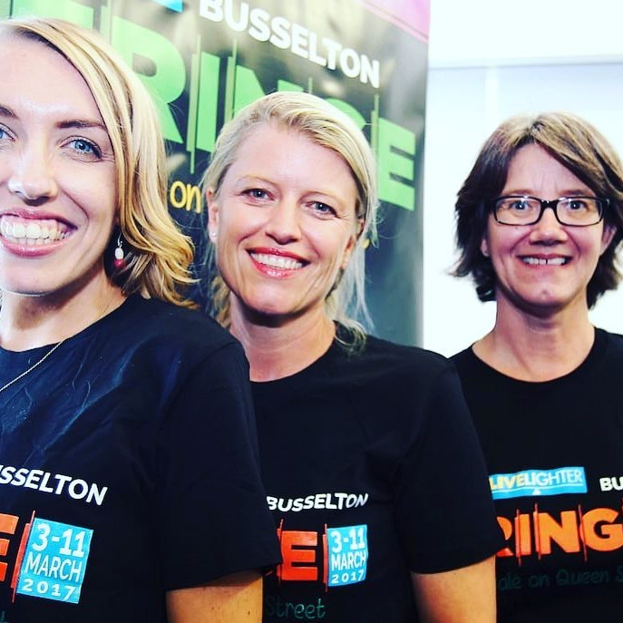 ๐๐ก๐๐ง๐ค๐ฌ ๐ญ๐จ ๐จ๐ฎ๐ซ ๐๐จ๐ฆ๐ฆ๐ฎ๐ง๐ข๐ญ๐ฒ ๐๐จ๐ซ ๐๐จ๐ง๐ญ๐ข๐ง๐ฎ๐ข๐ง๐ ๐ญ๐จ ๐ฌ๐ฎ๐ฉ๐ฉ๐จ๐ซ๐ญ ๐ฒ๐จ๐ฎ๐ซ ๐ก๐จ๐ฆ๐๐ ๐ซ๐จ๐ฐ๐ง ๐๐ฏ๐๐ง๐ญ๐ฌ!
Busselton Fringe has been running since 2014 and would not be able to continue without the support of our Fringe Friends - the volunteers that are there to greet you, show you to seats, run the bars, and keep the vibe going.
Thank you to those near and far who have contributed to the success of Busselton Fringe over the years ๐งก