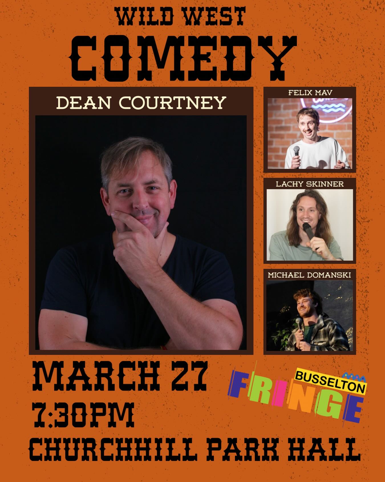 ๐ ๐๐๐๐ ๐ ๐ ๐จ๐จ๐ ๐ฅ๐๐ฎ๐ ๐ก?
Comedy is coming to Busselton Fringe with shows guaranteed to have you in stitches.
๐ถ Friday with Busselton Fringe presents 'Wild West Comedy Showcase' - the Wild West Comedy Club is saddling up and heading south, and theyโre bringing the big laughs, the sharp tongues and the gloriously unfiltered chaos with them.
๐ถ Saturday with Busselton Fringe presents 'The Windmill Comedy Showcase' - The Windmill Comedy Showcase brings four sharp, cheeky and delightfully unpredictable comedians to the Busselton stage, each with their own take on life, the universe and everything ridiculous in between.
๐ถ Sunday with Busselton Fringe presents 'Complain-ant' - Ant Meczes thinks heโs simply โpointing things outโโฆ others might call it complaining.
Which one will you choose? Or why not all three?!
Tickets at
www.busseltonfringe.com.au/program2026