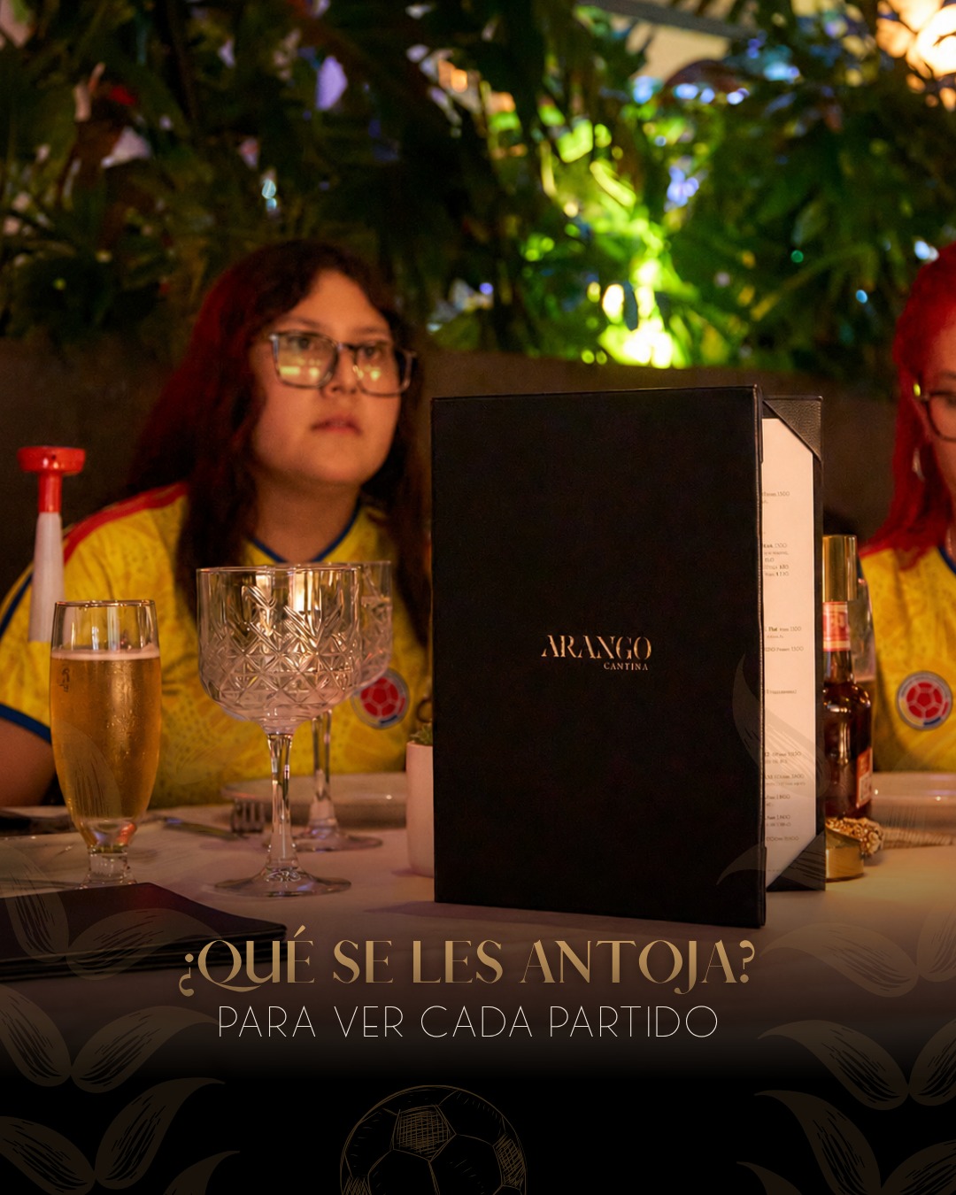 Cada juego se disfruta mejor si tienes algo de comer para acompañarlo, ¿Qué platillo elijes para ver el juego?
Te esperamos en Arango, para que pruebes cada una de nuestras opciones del menú especial.
📍 Av. de la República 157, Piso 7
#RestaurantesCDMX #PlanEnLaCiudad #ArangoCDMX #AltaCocinaM