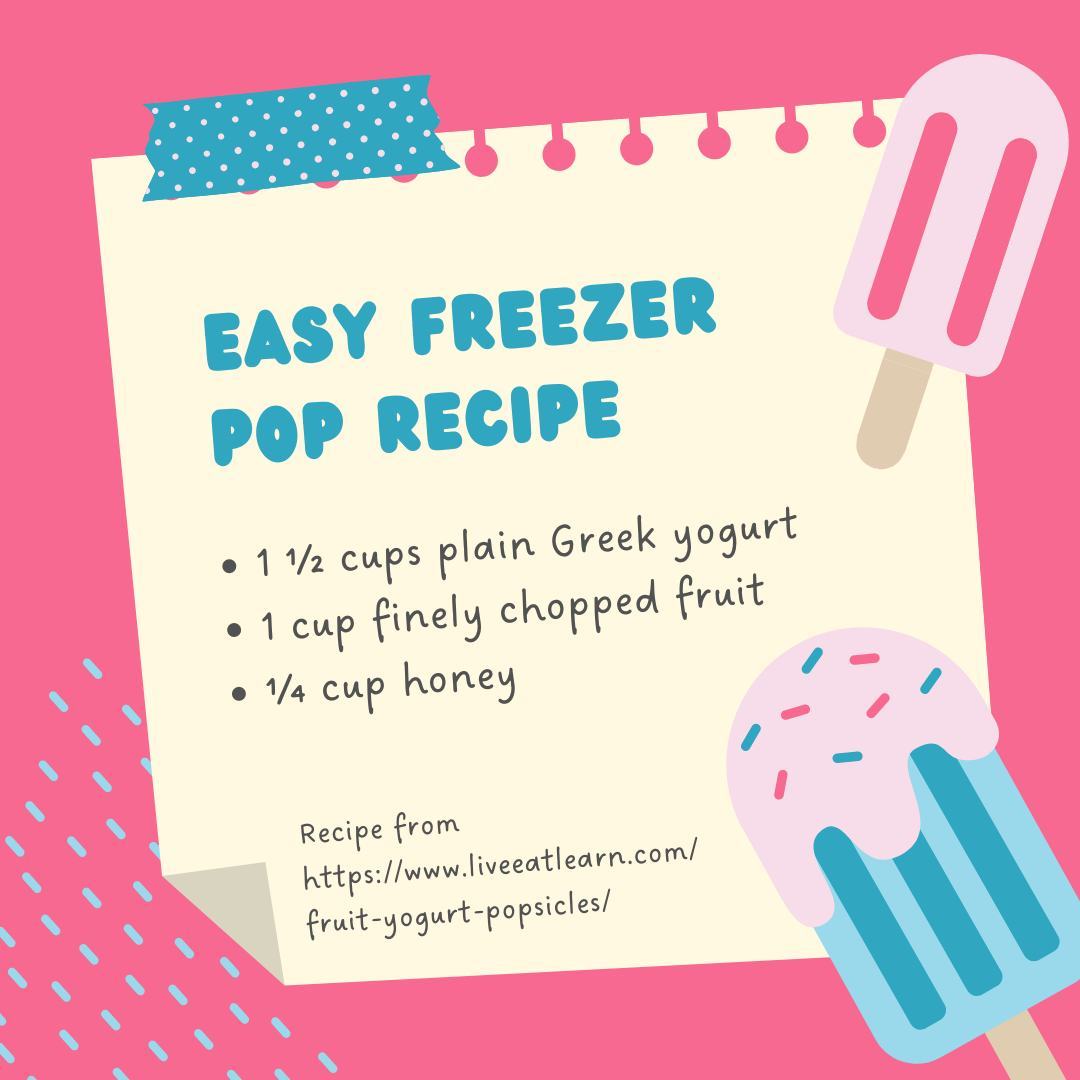 🍦 Cool down and chill out - it's National Freezer Pop Day! Freezer pops are so needed in this hot Phoenix summer! #NationalFreezerPopDay #RefreshingCare #CactusClubSubs
Recipe from @liveeatlearn | https://www.liveeatlearn.com/fruit-yogurt-popsicles/