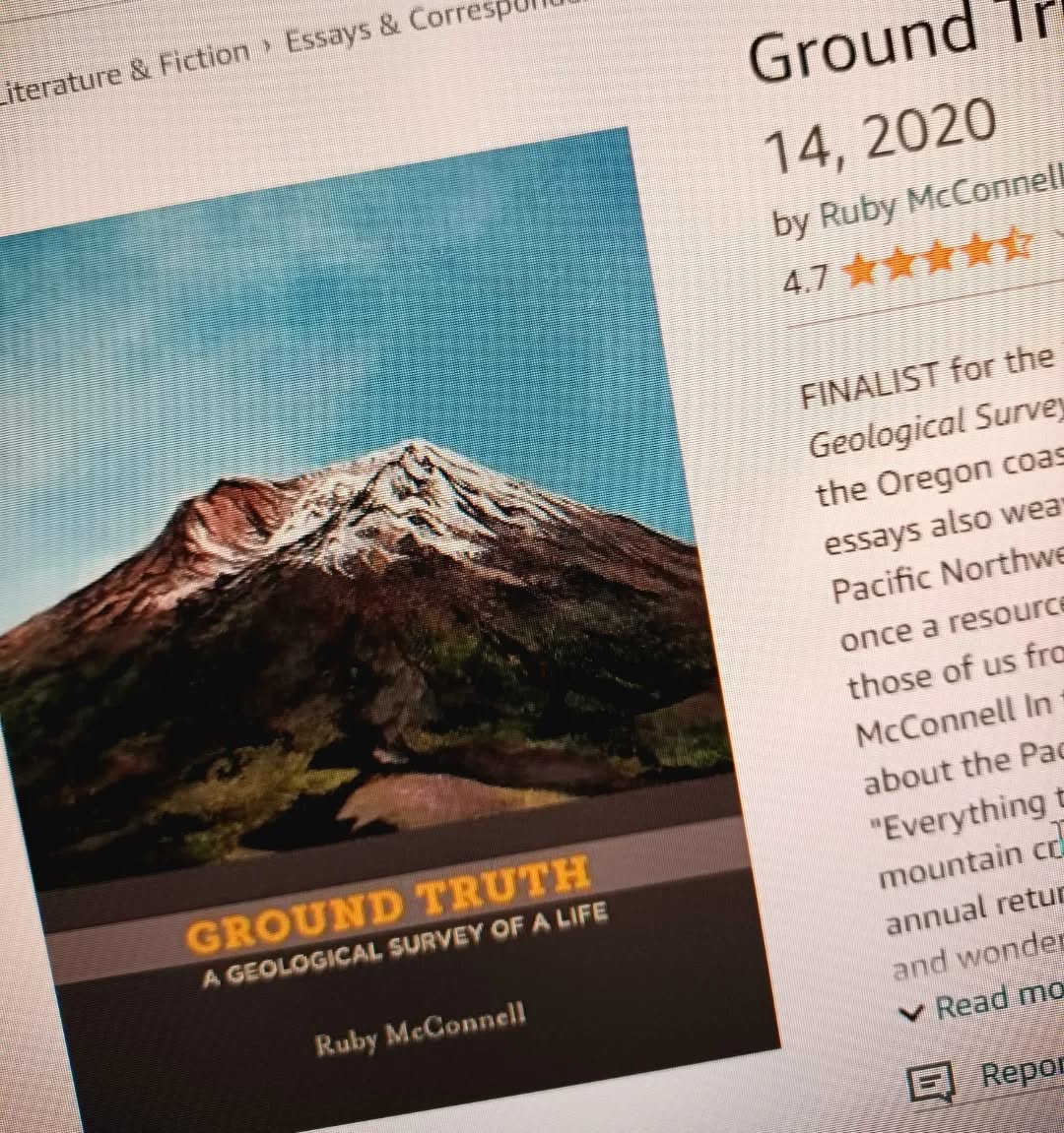 Speaking of books, today, nearly four years after its release during lockdown, Ground Truth is ranked in the top 100 books on Amazon in two different categories! (Science essays and commentary and Geology). You never know how things will unfold. Thanks for reading! #bookstagram #nonfiction #science #geology #environment #longgame @overcupbooks