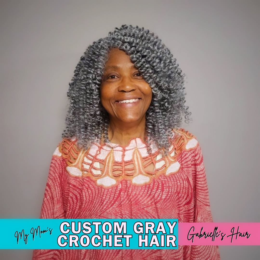 🥰Mom's Custom Gray Crochet Hair
Hey hey Heyyy! Exciting news! Just dropped a new YouTube video showcasing a custom gray crochet look I did on my Mom's hair. Check it out on YouTube. Dive into my latest blog post for all the highlights, and be sure to share your thoughts!
➝Link in Bio
#CustomCrochet
#CrochetHairStyles
#crochetbraids
#protectivestyles