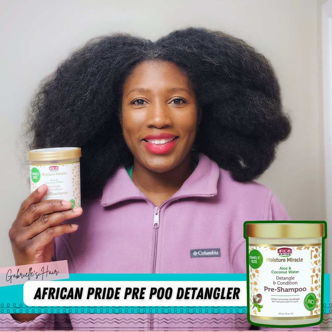 Hey hey Heyyy!🌟 I Just gave the African Pride Pre-Shampoo Detangler a try, and wow, the slip is amazing! Check out my full review on YouTube to hear all about it. Stop by my latest blog post for the details, and let me know your thoughts! 💭
➝Link in Bio
#NaturalHair
#ProductReview