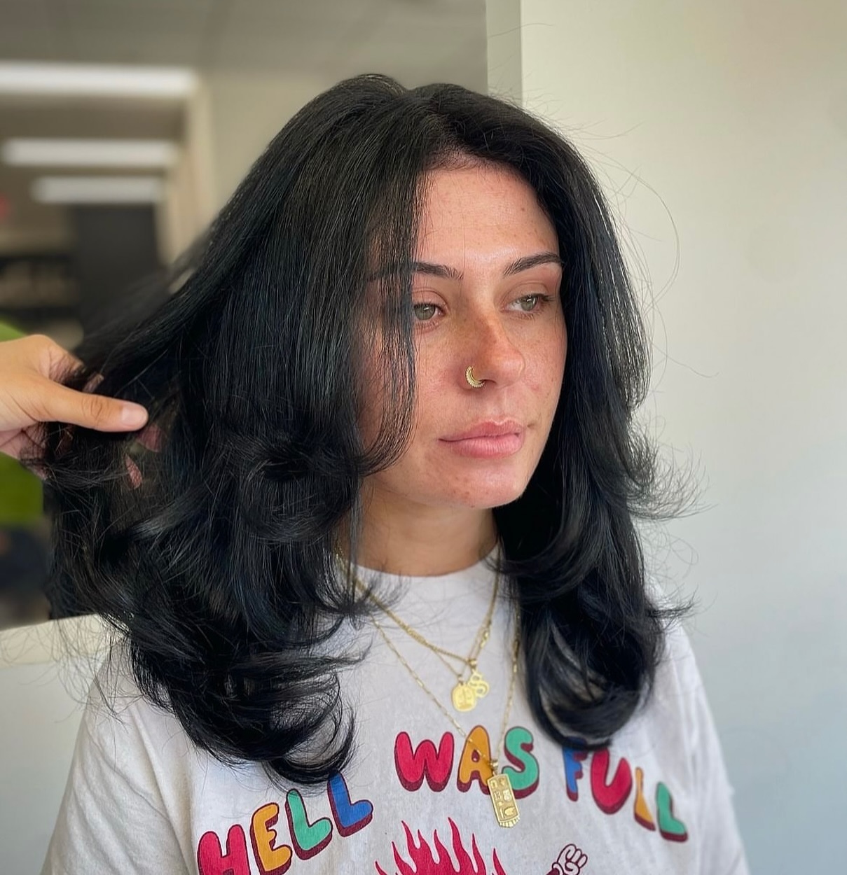 Have you booked your cut&style this month with @glambymartaaa? for the month of August, Marta is offering 10% off cut&style!
Layered & Face Framed š¤