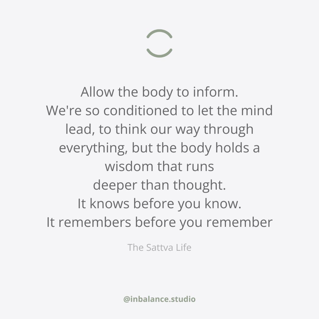 A reminder to lean in to our physical queues 🧘🏽