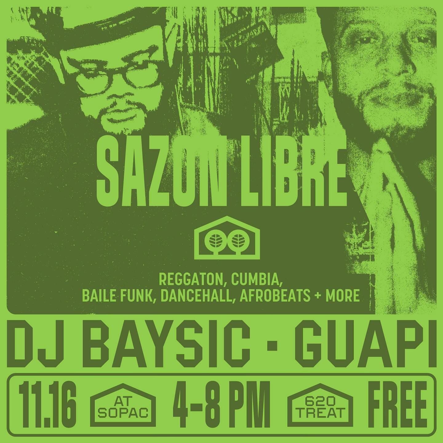 Closing out SoPac’s Day Party Season with one more hurrah with @sazonlibre.
See you all on Saturday!
