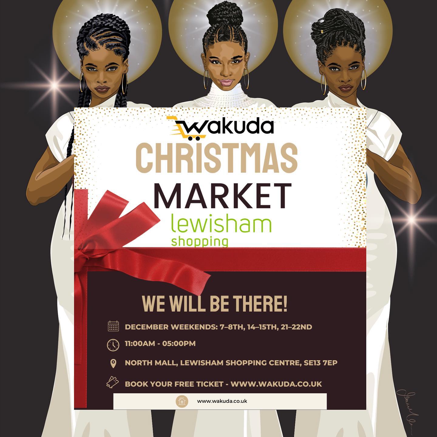 🎄✨ Join Me at the Wakuda Christmas Market This Saturday! ✨🎄
This weekend, @wakuda_uk is bringing the magic to Lewisham Shopping Centre with their amazing Christmas pop-up! If you don’t already know, Wakuda has been a game-changer for the Black business community, championing small Black-owned brands and giving us the platform to shine. 🌟 Now, they’re spreading festive cheer with a curated market full of gifts made with love.
I’m thrilled to be part of this celebration on Saturday, 7th December, alongside many talented Black makers and creators.
🎁 What You’ll Find at My Stall:
✨ A stunning selection of greeting cards that’ll make you smile, feel, and celebrate the season in style.
✨ My brand-new 2025 A4 Wall Calendar, packed with captivating illustrations for you to keep beyond the year and affirmations to help you feel, empowered, motivated and inspired throughout.
🌟 Why You Should Come:
This isn’t just shopping—it’s a chance to support Black excellence and discover gifts that tell a story. From skincare to art, greeting cards, and homeware, the Wakuda Christmas Market has everything to make your Christmas truly special.
📅 When & Where:
🗓️ 7th & 8th December (and the next two weekends!)
📍 Lewisham Shopping Centre
I can’t wait to meet you this Saturday and help you find the perfect gifts. Let’s make it a festive season to remember! 🎄
#WakudaChristmasMarket #LewishamShoppingCentre #ShopBlackOwned #SupportSmallBusiness #BlackExcellence #FestiveShopping #IonnaMarieDesigns #ChristmasMarketVibes #UniqueGifts #BlackOwnedBusiness #ChristmasMadeSpecial