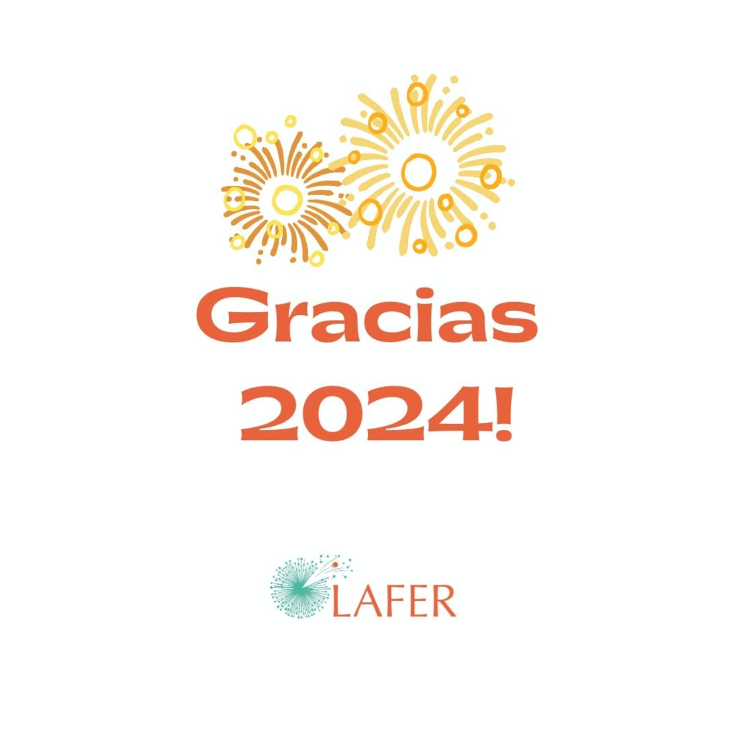 Hola comunidad! Les mostramos un poco lo que fue este año 2024 que se paso volando, sabemos que ha sido díficil para muchas personas, agradecemos haber podido sostener este espacio en este contexto y agradecemos el interés y apoyo cada vez mayor hacia los temas que exponemos desde LAFER.