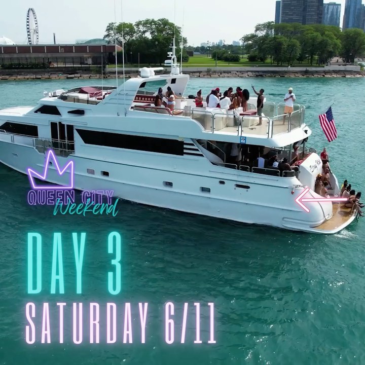 Saturday's a BOAT FEST!!! 🛥
Expect music blasting and bottles popping throughout the boat party. Make sure not to skip this one.
#QCW #boatparty #charlottenc #weekendvibe #party