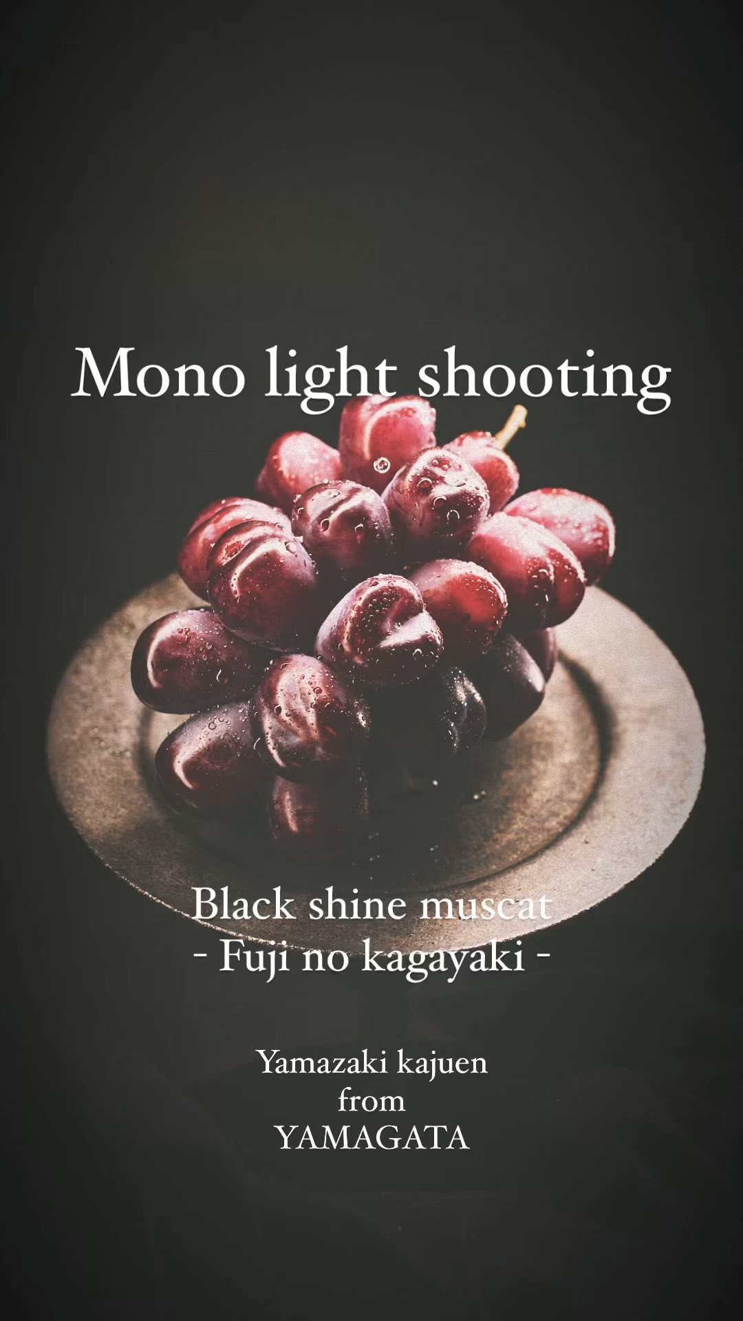 最高級ぶどう #富士の輝 撮影後速攻で胃に消えました。
#studiolighting #monolightshooting #stilllifephotography #grape #blackshinemuscat #fujinokagayaki