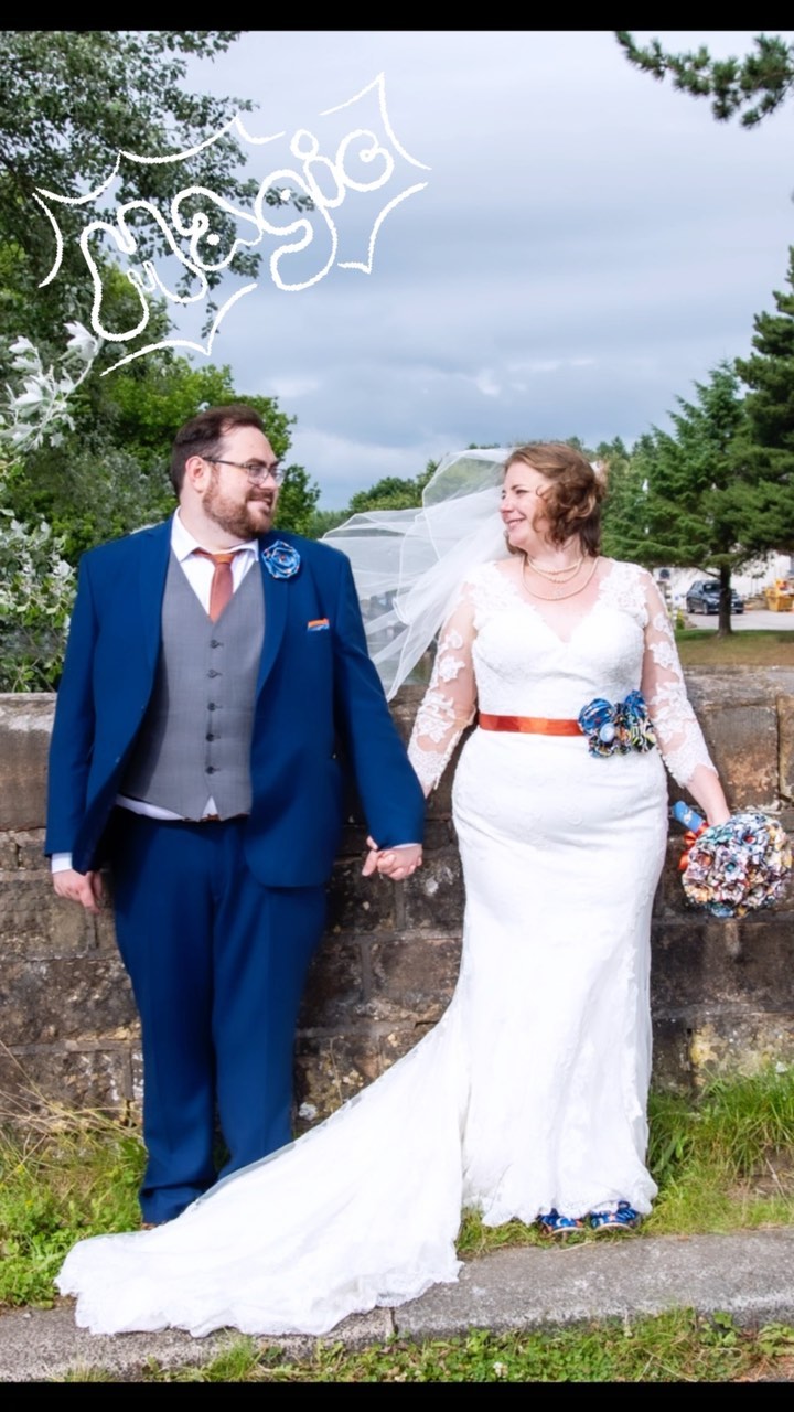 A bit of editing magic when it's a bit too windy and the face pulling is happening.
Not long to wait now Dan & Alison! ♥️