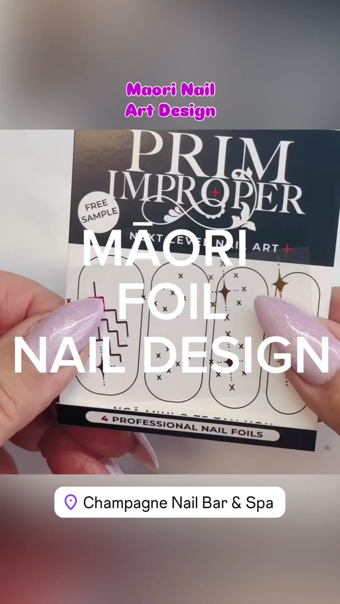 .Applying Maori Nail Foil Design
.
.
#champagnenailsnz #rotoruanailtech #rotoruanailartist #nailartist💅 #gelpolish #acrylicnailsrotorua #māori #nailslove💅 #tattoomaori #māorinailart