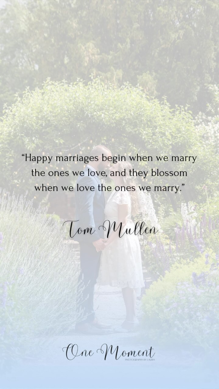Marriage & Love
#WeddingInspiration #LoveInOneMoment #MarriageQuotes #WeddingPhotographer #ForeverLove #MarriedLife #LoveStory #HappilyEverAfter #TrueLove #WeddingBliss #OneMoment #OneMomentUK #WalledGardens #Bride #Groom #Love #WeddingDay #TomMullen
