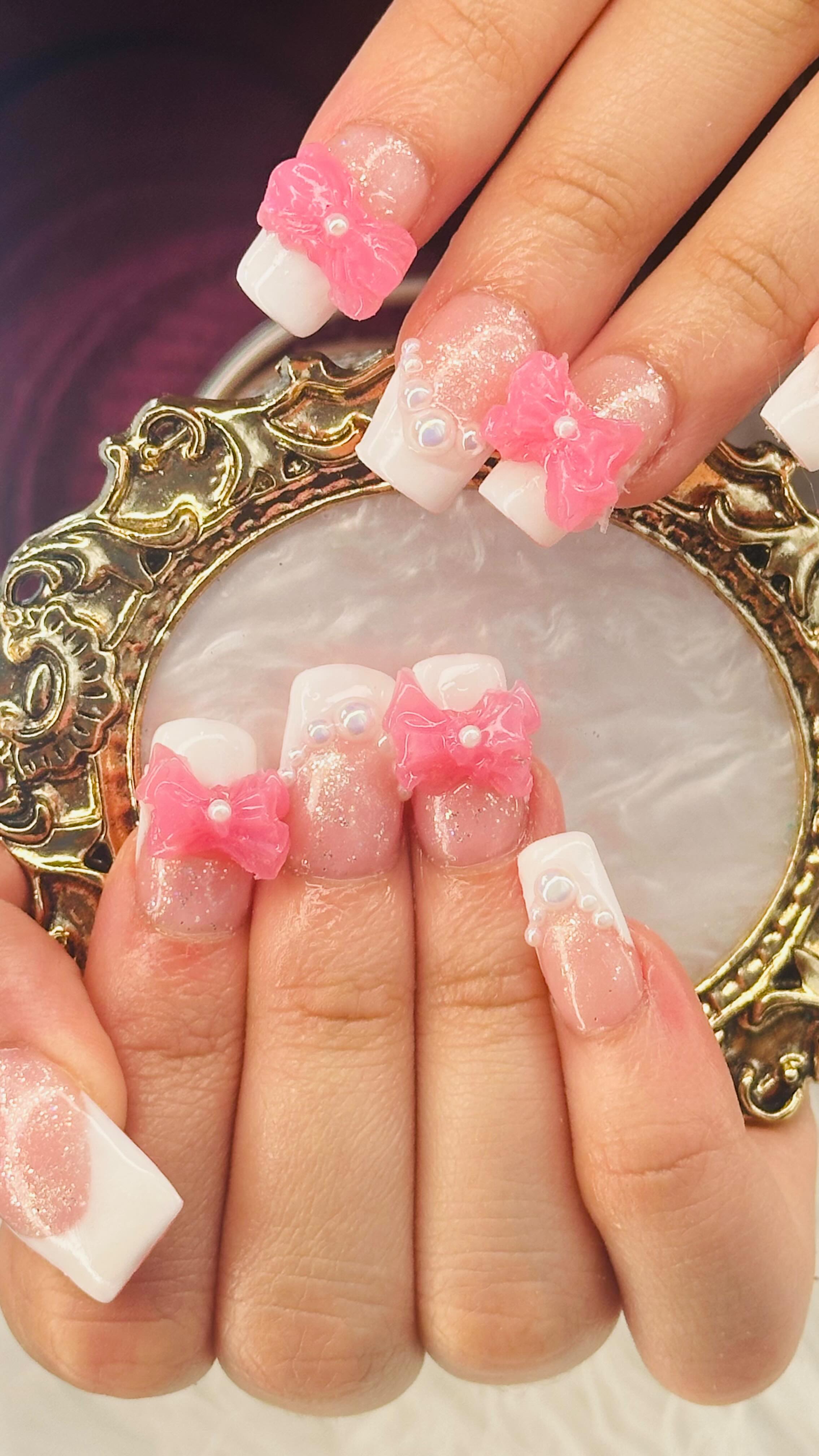 Birthday Nails 🩷💜🩷
🚀 Nail goals alert! What’s the one nail trend you’ve been dying to try but haven’t yet? Let’s inspire each other with adventurous ideas! 💅😍 #NailGoals #TrendyNails
❤️safe space salon
❤️vegan and cruelty free products
❤️luxurious, salon
❤️nail specialist 💅🏼
❤️hand-painted art
❤️safe and hygienic 🫧
❤️personalised high-end service
.
❈𝐴 𝑝𝑟𝑜𝑓𝑒𝑠𝑠𝑖𝑜𝑛𝑎𝑙𝐻𝑜𝑚𝑒-𝐵𝑎𝑠𝑒𝑑 𝑁𝑎𝑖𝑙 𝑺𝒂𝒍𝒐𝒏.
❈𝐵𝑦 𝑎𝑝𝑝𝑜𝑖𝑛𝑡𝑚𝑒𝑛𝑡 𝑜𝑛𝑙𝑦
❈ 𝐵𝑜𝑜𝑘 𝑂𝑛𝑙𝑖𝑛𝑒 🗓 𝐺𝑒𝑡 𝑜𝑟𝑔𝑎𝑛𝑖𝑠𝑒𝑑 𝑎𝑛𝑑 𝑝𝑙𝑎𝑛
𝑎ℎ𝑒𝑎𝑑 𝑎𝑙𝑙 𝑦𝑜𝑢𝑟 𝑛𝑎𝑖𝑙 𝑎𝑝𝑝𝑜𝑖𝑛𝑡𝑚𝑒𝑛𝑡𝑠.
Check out my services - Link in Bio
❈ 50% 𝒅𝒆𝒑𝒐𝒔𝒊𝒕 𝑤ℎ𝑒𝑛 𝐵𝑜𝑜𝑘𝑖𝑛𝑔 𝑡𝑜 𝑠𝑒𝑐𝑢𝑟𝑒
𝑦𝑜𝑢𝑟 𝑠𝑝𝑜𝑡 𝑎𝑛𝑑 𝑡𝑜 𝑎𝑣𝑜𝑖𝑑 𝑎𝑛𝑦 𝑑𝑖𝑠𝑠𝑎𝑝𝑜𝑖𝑛𝑡𝑚𝑒𝑛𝑡.
❈ 𝑃𝑎𝑦𝑚𝑒𝑛𝑡 𝑂𝑝𝑡𝑖𝑜𝑛𝑠:
- 𝑖𝑛𝑠𝑎𝑙𝑜𝑛 𝑜𝑛𝑙𝑦-𝐿𝑎𝑦𝑏𝑢𝑦, Afterpay
& 𝑍𝑖𝑝
- 𝑉𝑖𝑠𝑎 & 𝑀𝑎𝑠𝑡𝑒𝑟𝑐𝑎𝑟𝑑
𝐼 𝑙𝑜𝑜𝑘 𝑓𝑜𝑟𝑤𝑎𝑟𝑑 𝑡𝑜 𝑠𝑒𝑒𝑖𝑛𝑔 𝑦𝑜𝑢 𝑖𝑛 𝑡ℎ𝑒 𝑠𝑎𝑙𝑜𝑛 𝑠𝑜𝑜𝑛!
𝑌𝑜𝑢𝑟𝑠 𝑖𝑛 𝐵𝑒𝑎𝑢𝑡𝑦
𝐶ℎ𝑟𝑖𝑠𝑡𝑖𝑛𝑒 🥀
Owner Operator
Nail Artist
.
.
.
#RotoruaNails #NZNailTech #NailArtRotorua #NailtechNZ #RotoruaBeauty #KiwiNails #NailStudioNZ #NZBeauty #RotoruaStyle #NailInspirationNZ