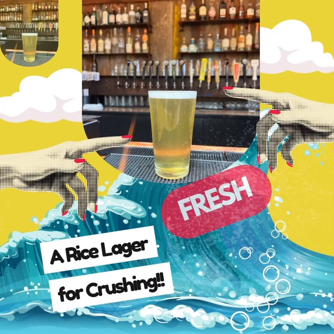 We’re pretty proud of our newest beer.
The SoPac Rice Lager.
It’s fresh. It’s delicious. It’s extra crushable.