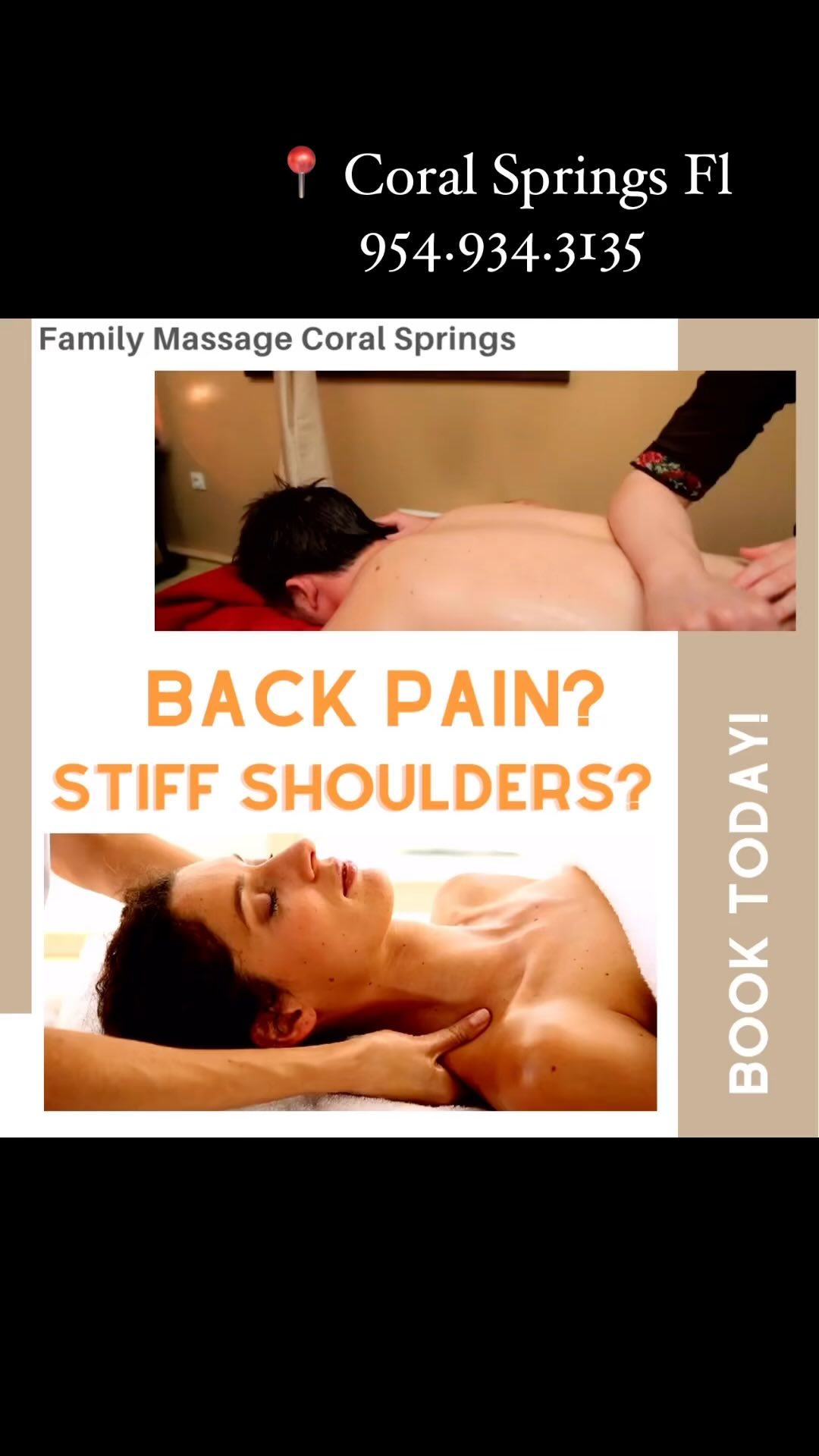 Relaxation is one click away! Come check us out - we are The Home of the True Deep Tissue Massage 💆🏻♀️
📍 Coral Springs
#massage #relax #coralsprings #relaxationmassage #deeptissuemassage #massagenearme #womanowned #painrelief