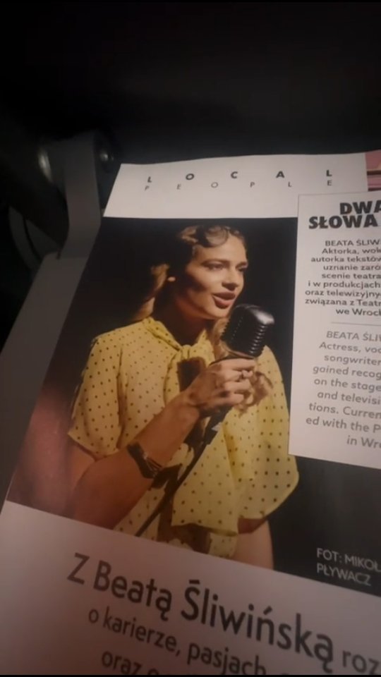 Kiedy znajdujesz wywiad w magazynie HIFLY na lotnisku we Wrocławiu!!! 😂🔥🫶😋
When you find an interview in HIFLY magazine at the airport in Wroclaw!!! 😂🔥🫶😋
#actress #actresslife #interview #magazine #news #newspaper #me #aboutme #voice #wroclove #funfact #grateful #inspiration #traveler #travel #fun #wow #justme #words #hot #excited #expression #explore #omg #crazyness #airport #airportlife #fly #hi