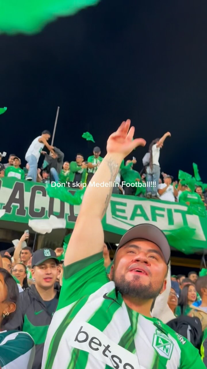 Medellín Football!!! We love to see it Colombia 🇨🇴 #futbol #medellincolombia #atleticonacional #futbolcolombiano #travel #football #medellin #southamerica #travelcolombia #travelgram #travelguide