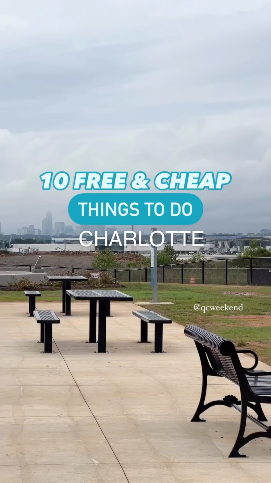 Charlotte's got the ultimate lineup for budget-friendly fun! From live music to serene garden strolls, there's something for everyone. Here are 10 free and cheap things to do in Charlotte! 👇🏼
🎶 River Jam hosted by the White Water Center @usnwc
🌿 UNC Botanical Garden @unccharlottegardens
🌹 McGill Rose Garden @mcgillrosegarden
🌌 Outdoor film at Camp North End, presented by Aurora Star Lit Cinema. @aurorastarlitcinema
✈️ Charlotte Douglas Overlook. Watch the planes while the kids have fun. @cltairport
🏎️ Porshuck car meetup at The Waterman on the first Thursday of every month! Next event is Sept 5th! @watermanclt
🍹 LoSo Live Wednesday
🌼 The Duke Mansion Garden @dukemansion
🌊 Catawba River
.
.
.
📷 📝🔥: @cltbucketlist
------‐‐---------------
Check us out at @qcweekend for more to-dos in Charlotte!
-----------------------
#charlotteactivities #cltfun #indooradventures #explorecharlotte #charlotteattractions #familyfun #charlotteevents #charlottelife #ncadventures #discovercharlotte #queencityweekend #charlotteweekend #charlottenc #visitcharlotte #charlotteentertainment #qcw #queencity