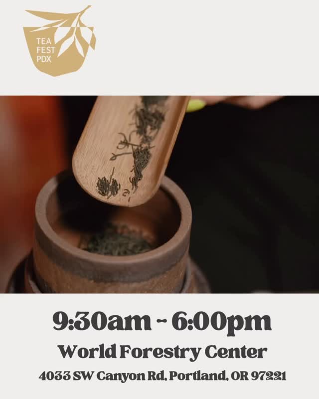 Today is the day! Looking forward to seeing everyone!
•
#teafestpdx