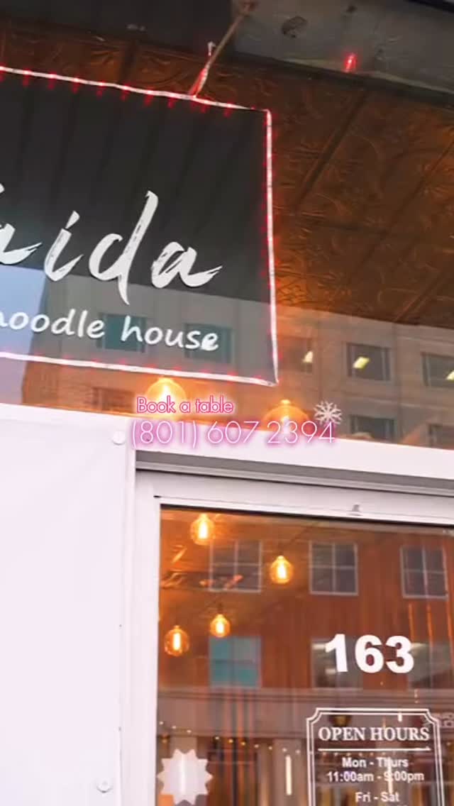 🍣✨ Planning a group night out? Book a table with us at Saida Sushi Noodle House — home to some of the finest sushi and authentic Vietnamese dishes in Provo 🥢
We cook with passion, and we serve with care. ❤️#saidasushinoodlehouse #provorestaurants #utahrestaurants #vietnameserestaurant #sushirestaurant #provorestaurant #provorestaurantreview #utahrestaurant