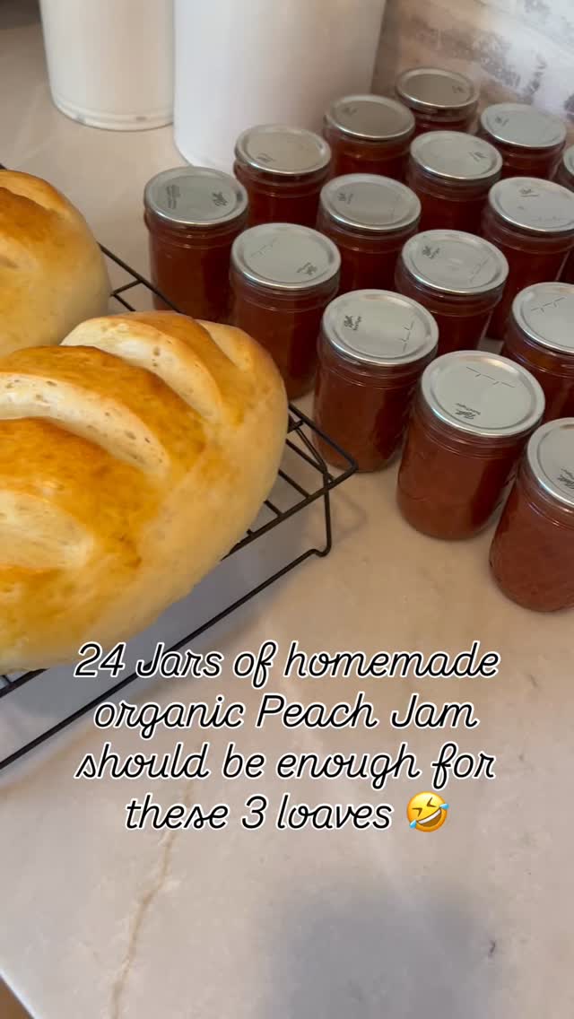 I love making homemade jam every year. The tricky part is to source organic fruit. We have an abundance of farms and orchards around us, but it’s hard to find fruit that is grown organically. Until our own orchard produces enough, hopefully next year as we planted our fruit trees before we even built our house.