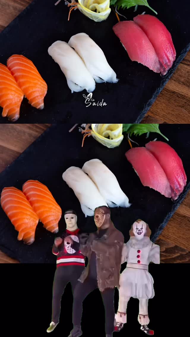 When the whole crew is Halloween-ready — trick or treat, we’re serving both! 🍣🕷️ #saidasushinoodlehouse #provorestaurants #utahrestaurants #vietnameserestaurant #sushirestaurant #provorestaurant #utahrestaurant #provorestaurantreview #saidasushinoodles #phoandsushiperfection