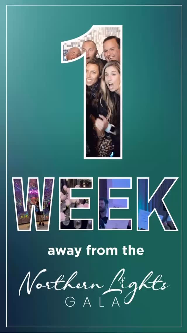 Just one week until the Northern Lights Gala! ✨ We can’t wait to come together in honor, hope, and connection. See you under the lights. 💜🌌 #NorthernLightsGala #ChildLossFoundation #HonorTheirLight #HopeTogether #RememberingWithLove #GalaCountdown #TogetherWeHeal #ChildLossAwareness